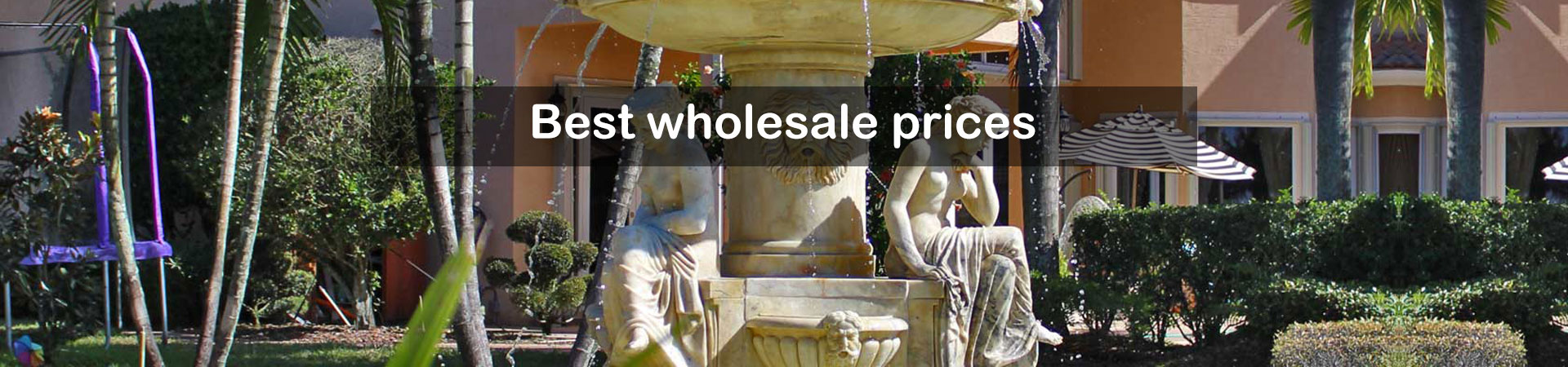 Large Outdoor Fountains with Best Price